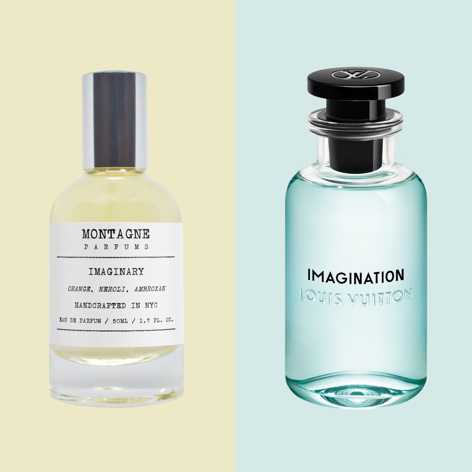 Montagne Imaginary vs Louis Vuitton Imagination: Comparison Review