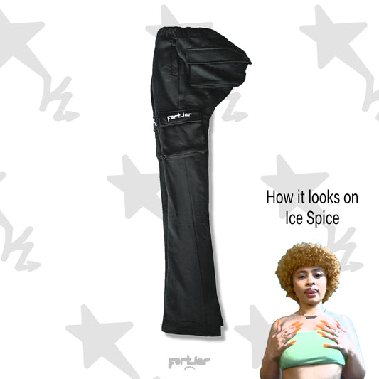 Star K Fortier Germane Stacked Flared Cargo Pants