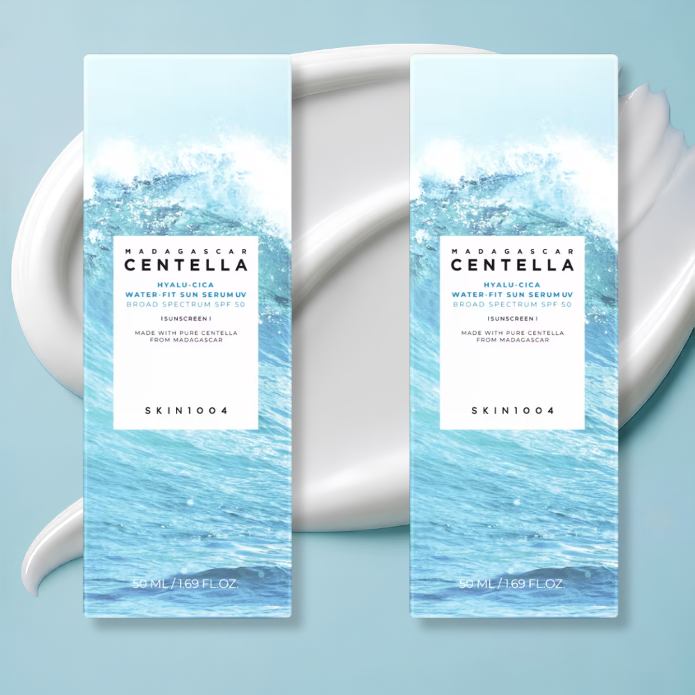 SKIN1004 - Madagascar Centella Hyalu-Cica Water-Fit Sun Serum 50ml (2-Pack)