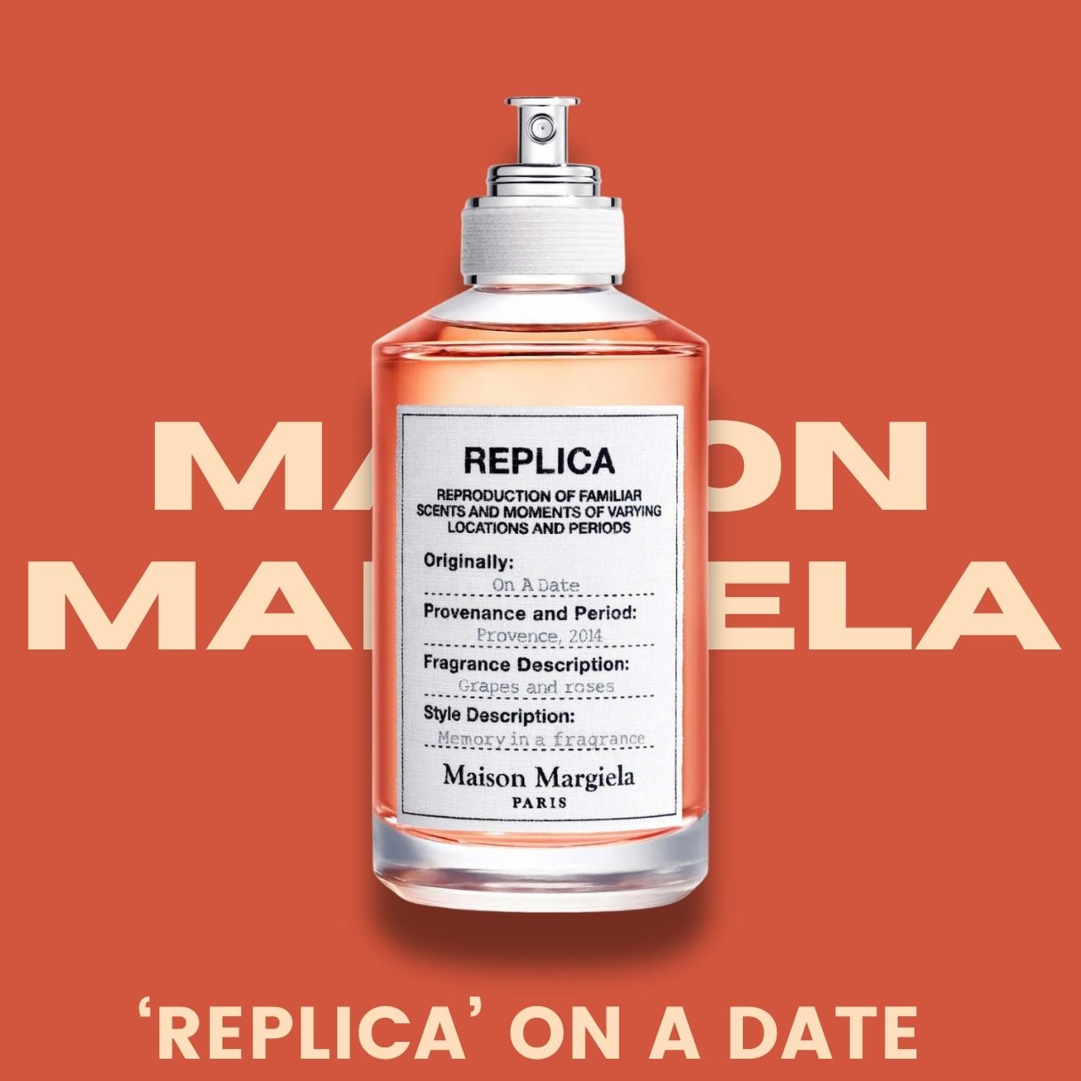 Maison Margiela 'REPLICA' On A Date - Fortier Germane