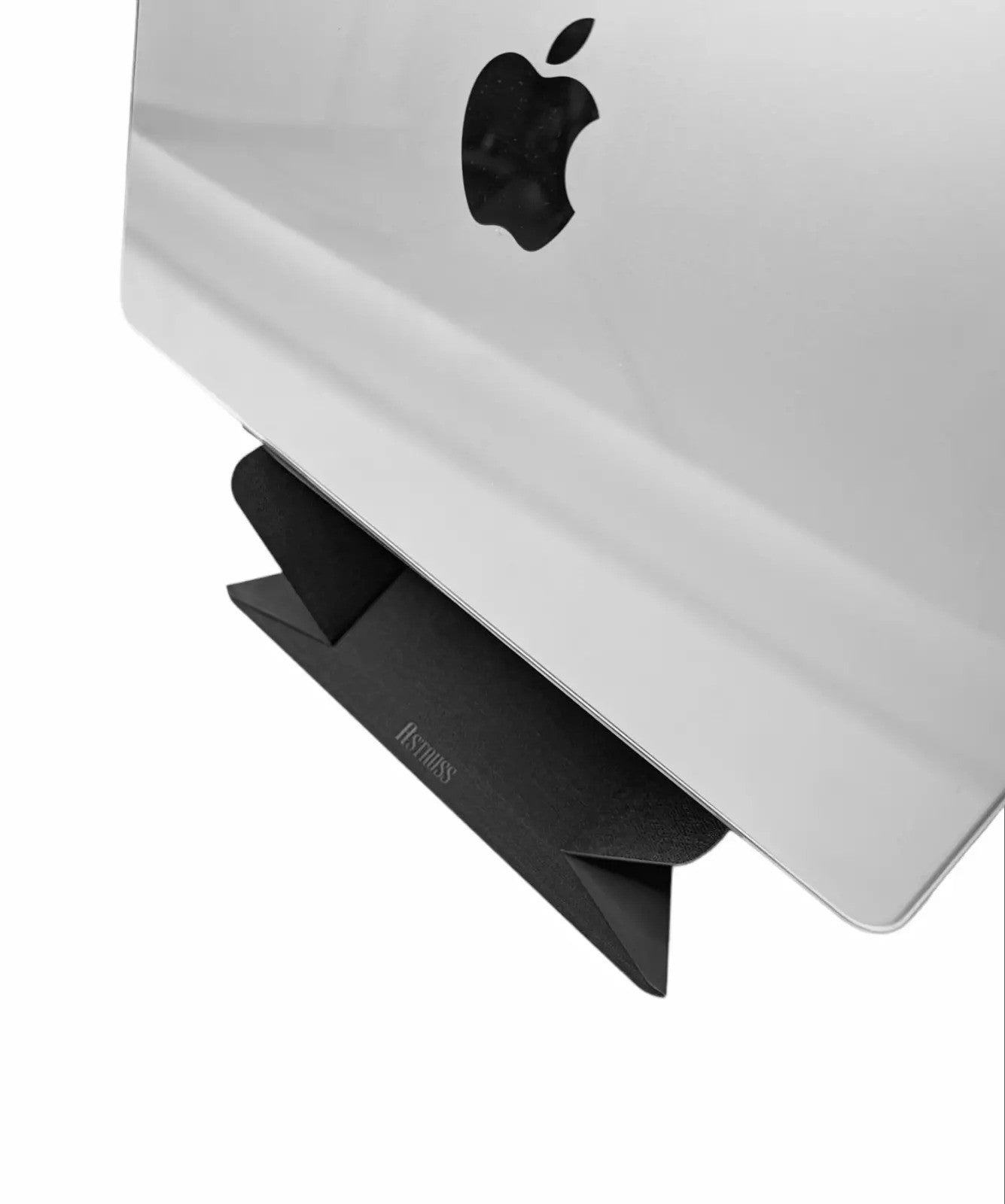 Stick-On Foldable Laptop Stand for Laptops (Sturdy, Portable, Adhesive) - Macbook Air, Macbook Pro, Macbook up to 15"